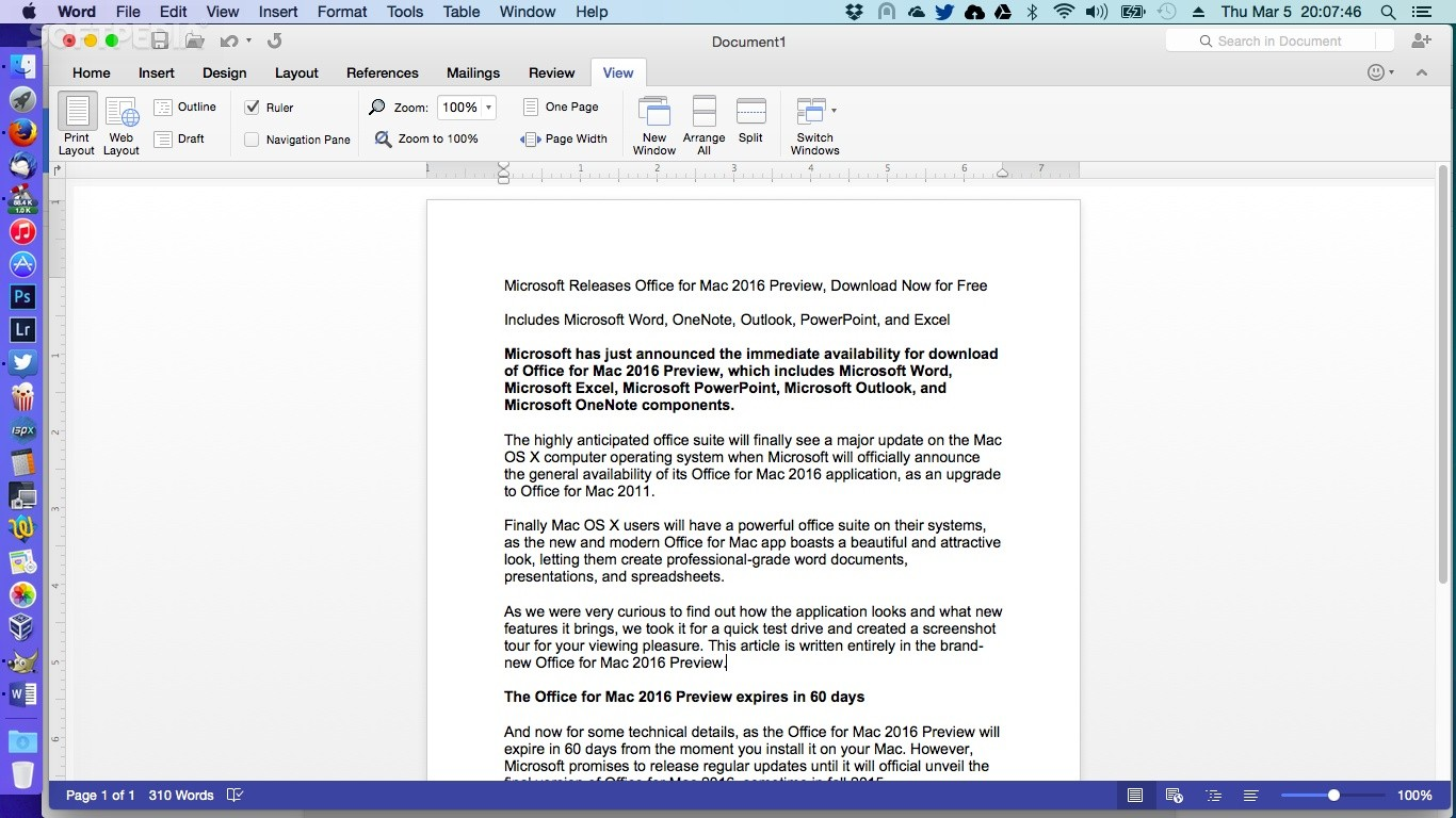Microsoft Word Download Mac